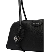 CALVIN KLEIN EMBLEM TRIO Umh&auml;ngetasche Schwarz - Damentaschen - 5