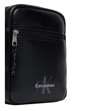 CALVIN KLEIN BOLD LOGO WEBBING Umh&auml;ngetasche auf Schwarz - Umh&auml;ngetaschen Herren - 5
