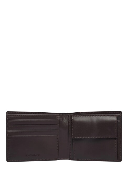 RAISED Geldb&ouml;rse mit M&uuml;nzfach ck dunkelbraun - Brieftaschen Herren