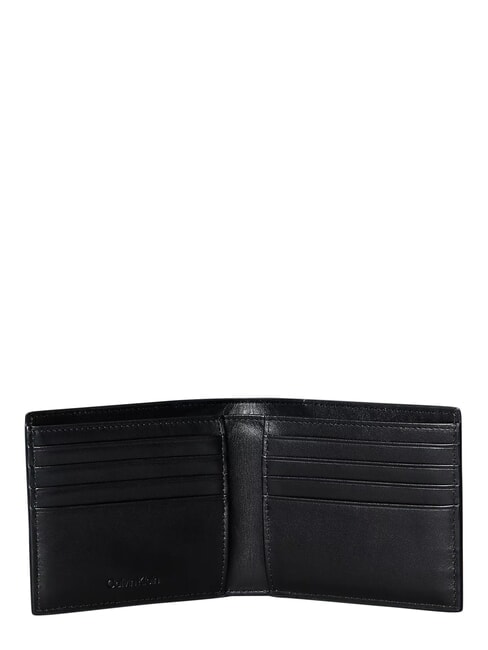 RAISED Ledergeldb&ouml;rse auf Schwarz - Brieftaschen Herren