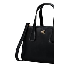 CALVIN KLEIN CK MINI Mini-Handtasche mit Schulterriemen auf Schwarz - Damentaschen - 4