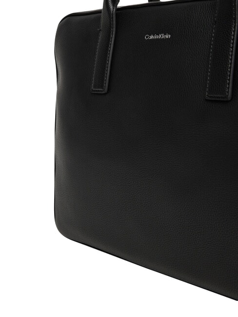 RAISED Laptoptasche mit Schultergurt auf Schwarz - Arbeitstaschen