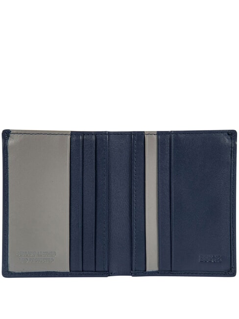 BERNINA Kreditkartenetui aus Leder 6 cc Ozean - Brieftaschen Herren