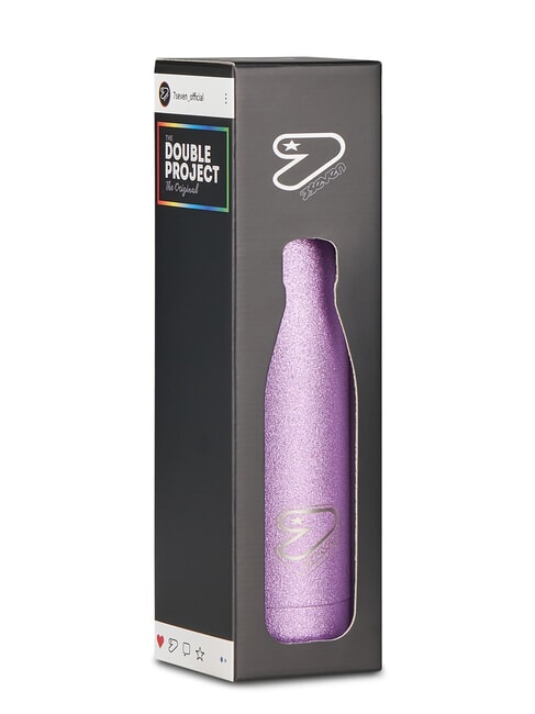 BORRACCIA 100 % Stahl lila - Thermosflaschen