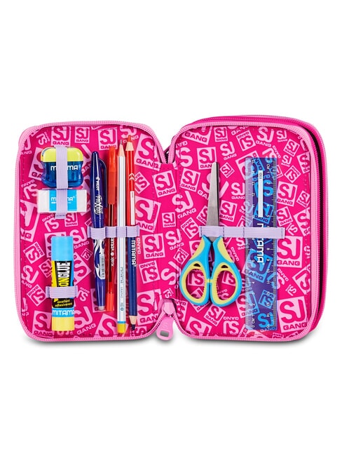 SOFT POUCH GIRL Federm&auml;ppchen mit Schulset rosa Puppe - Etuis und Zubeh&ouml;r