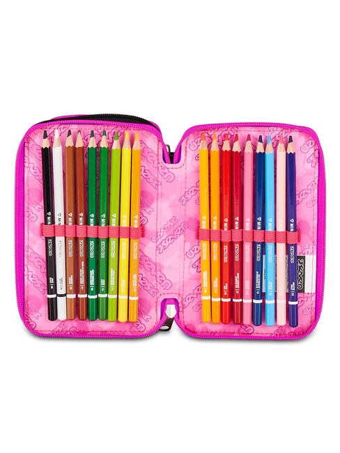 PLUMPY LINE GIRL Federm&auml;ppchen mit Schulset Schwarz - Etuis und Zubeh&ouml;r