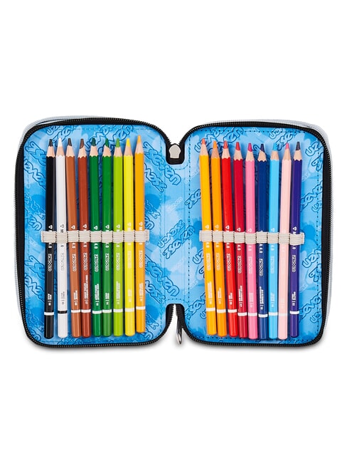 PLUMPY LINE BOY Federm&auml;ppchen mit Schulset Schwarz - Etuis und Zubeh&ouml;r