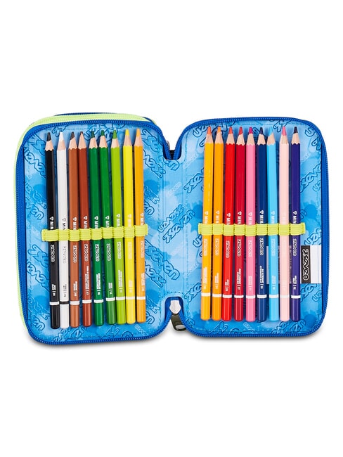 ELECTRICVIBE BOY Federm&auml;ppchen mit Schulset blautief - Etuis und Zubeh&ouml;r
