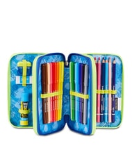 SEVEN BLU FUSION Federm&auml;ppchen mit Schulset fluoreszierendes T&uuml;rkis - Etuis und Zubeh&ouml;r - 2