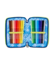 SEVEN BLU FUSION Federm&auml;ppchen mit Schulset fluoreszierendes T&uuml;rkis - Etuis und Zubeh&ouml;r - 4