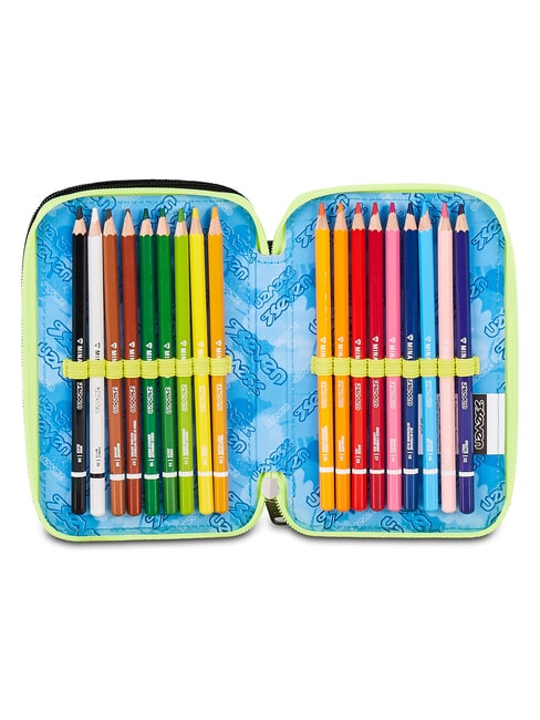 BUZZY NOTE BOY Federm&auml;ppchen mit Schulset KIEFERNNADEL - Etuis und Zubeh&ouml;r