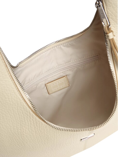 TJW SLOUCHY Schultertasche mit Plakette Hafennebel - Damentaschen