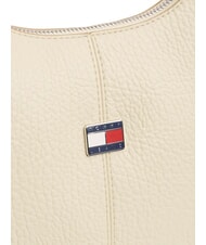 TOMMY HILFIGER TJW SLOUCHY Schultertasche mit Plakette Hafennebel - Damentaschen - 5