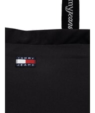 TOMMY HILFIGER TJW ESS DAILY Einkaufstasche, Umh&auml;ngetasche Schwarz - Damentaschen - 4