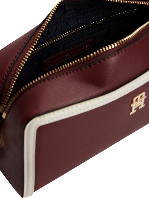 TH GRACE Mini-Schultertasche Samtbraun - Damentaschen