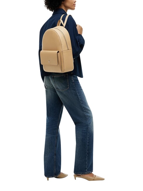 TH ICON Rucksack mit Vordertasche klassisches Khaki - Damentaschen
