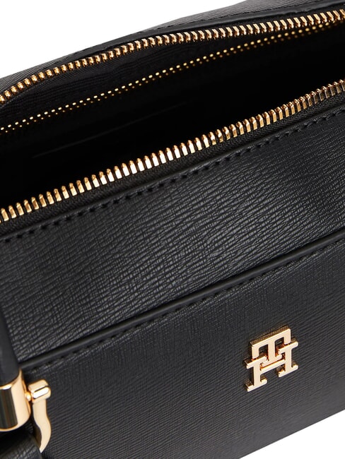 TH GRACE Schultertasche, genarbt Schwarz - Damentaschen