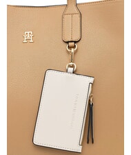 TOMMY HILFIGER TH ICON Handtasche klassisches Khaki - Damentaschen - 5