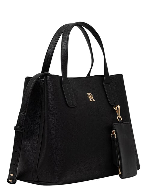 TH ICON Handtasche mit Schulterriemen Schwarz - Damentaschen