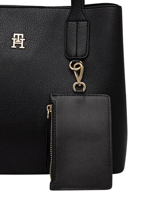 TH ICON Handtasche mit Schulterriemen Schwarz - Damentaschen
