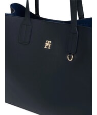 TOMMY HILFIGER TH ICON Handtasche Raum blau - Damentaschen - 5