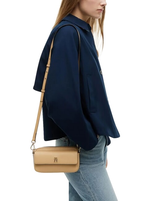 TH ICON Mini-Schultertasche klassisches Khaki - Damentaschen