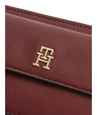 TOMMY HILFIGER TH ICON Mini-Schultertasche Samtbraun - Damentaschen - 5
