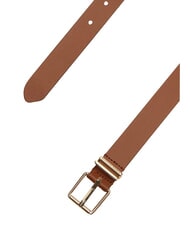 TOMMY HILFIGER TH SQUARE Lederg&uuml;rtel Cognac - G&uuml;rtel - 3