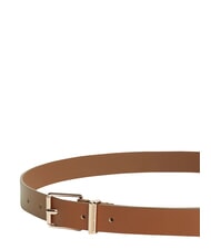 TOMMY HILFIGER TH SQUARE Lederg&uuml;rtel Cognac - G&uuml;rtel - 4