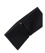 TOMMY HILFIGER TH FOUNDATION Kreditkartenetui aus Leder Schwarz - Brieftaschen Herren - 5
