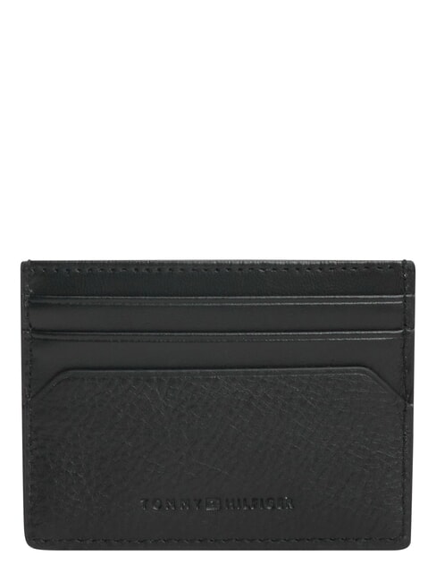 TH CENTRAL Kreditkartenetui aus Leder Schwarz - Brieftaschen Herren