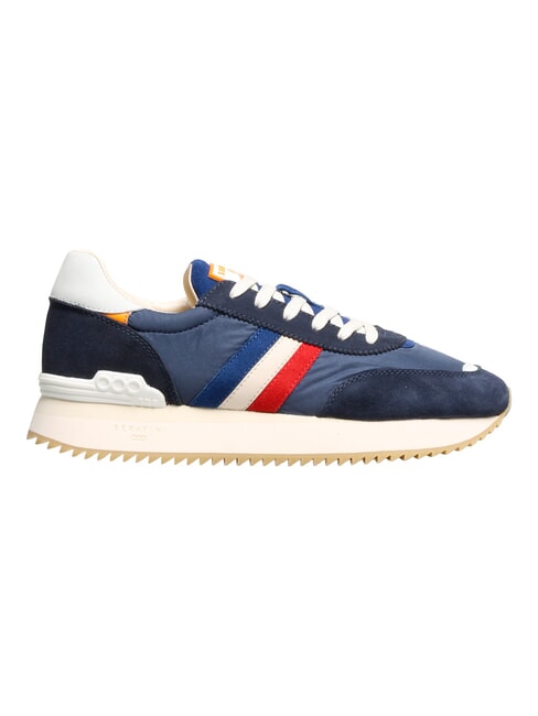 TORINO Turnschuhe blau orange wei&szlig; - Herrenschuhe