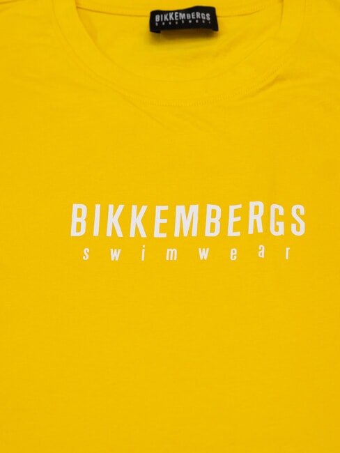 ICONIC Kurzarm-T-Shirt aus Baumwolle Gelb - Herren-T-Shirts