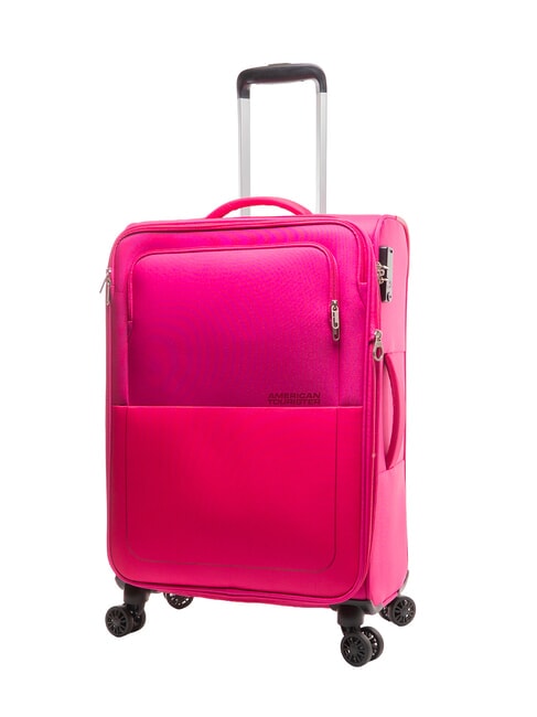 AIR WAVE Mittlerer Trolley, ausziehbar Beerenexplosion - Halbharte Trolleys