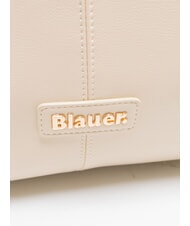 BLAUER MUSHY Die Schultertasche Wei&szlig; - Damentaschen - 3