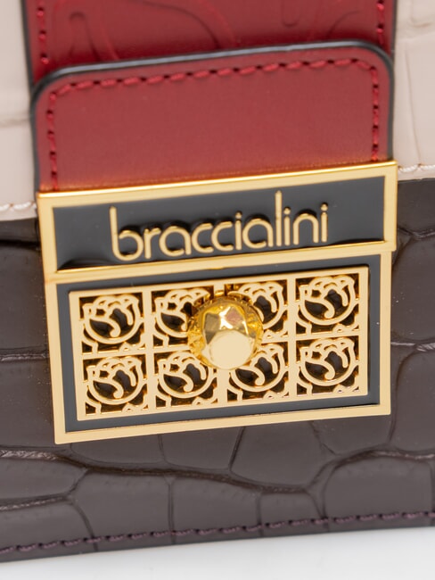 ALICIA Clutch-Tasche mehrfarbig/Pflaume - Damentaschen