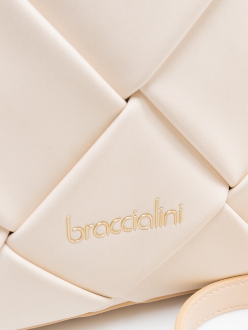 ICONS Umh&auml;ngetasche mit Schultergurt Beige - Damentaschen