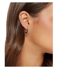 GUESS TRINITY Stahlohrringe SILBER - Ohrringe - 2