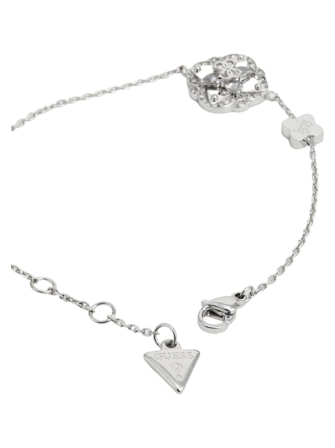 WILD FLOWER Armband aus poliertem Stahl SILBER - Armb&auml;nder