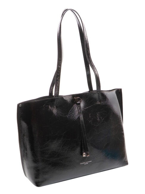 EGLE Schultertasche, Leder Schwarz - Damentaschen