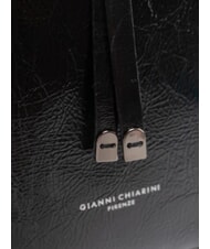GIANNI CHIARINI EGLE Schultertasche, Leder Schwarz - Damentaschen - 3