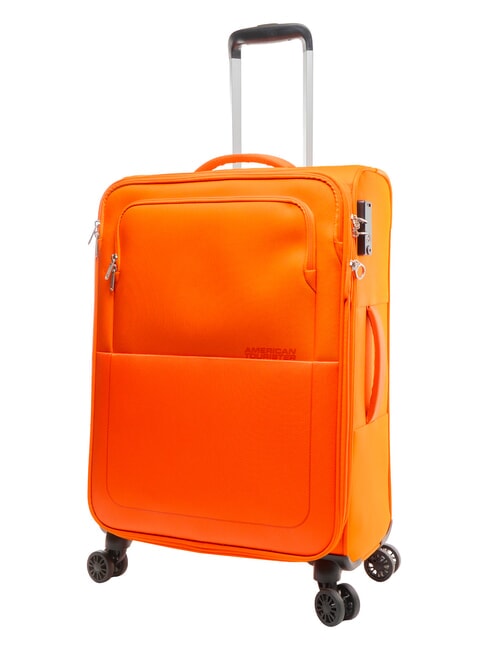AIR WAVE Mittlerer Trolley, ausziehbar saftige Orange - Halbharte Trolleys