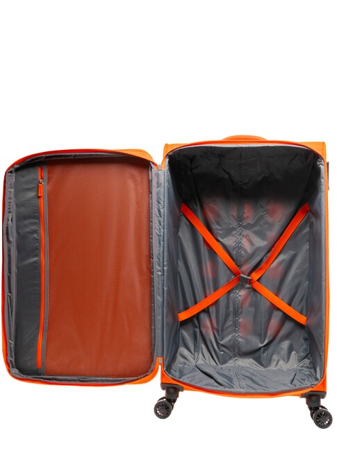 AIR WAVE Gro&szlig;er Einkaufswagen saftige Orange - Halbharte Trolleys