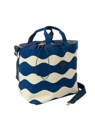 BLAUER KNITTED Handtasche mit Schulterriemen - Damentaschen