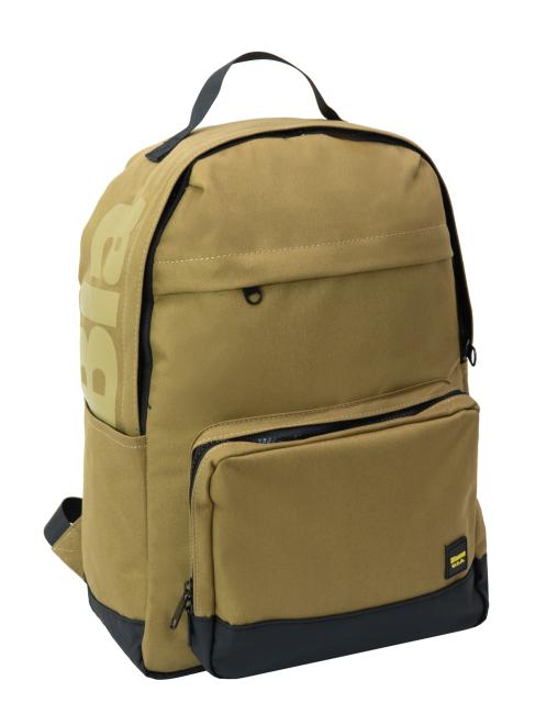 ESSENTIAL Rucksack mit mehreren F&auml;chern Beige - Rucks&auml;cke f&uuml;r Schule &amp; Freizeit
