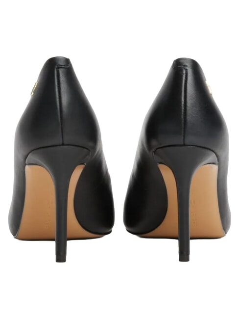 TH  9cm hohe Lederpumps Schwarz - Damenschuhe