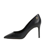 TOMMY HILFIGER TH  9cm hohe Lederpumps Schwarz - Damenschuhe - 6