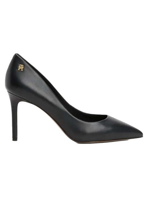 TH  9cm hohe Lederpumps Schwarz - Damenschuhe