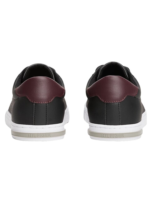 ESSENTIAL LEATHER Ledersneakers Schwarz - Herrenschuhe