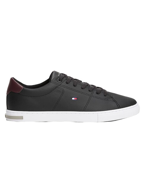 ESSENTIAL LEATHER Ledersneakers Schwarz - Herrenschuhe